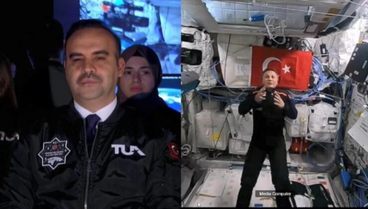 Bakan Kacır, GUHEM’de Türkiye’nin ilk astronotu Alper Gezeravcı ile görüntülü görüştü