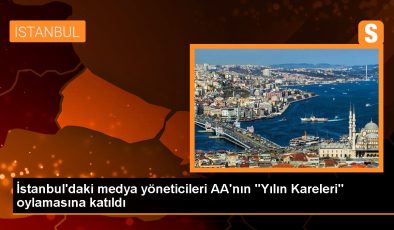 İstanbul’daki medya kurumlarının yöneticileri AA’nın ‘Yılın Kareleri’ oylamasına katıldı
