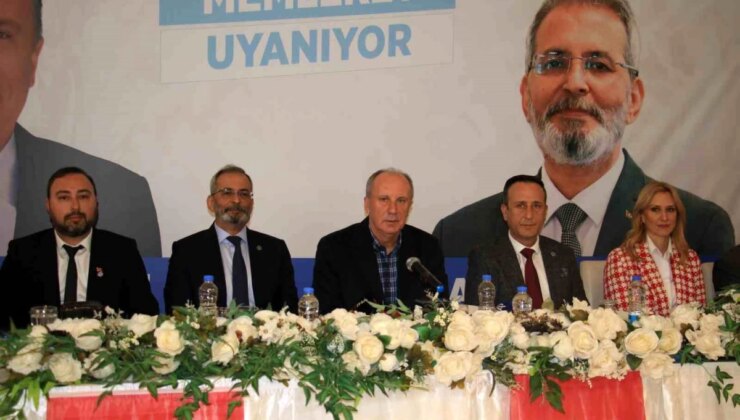 Muharrem İnce: CHP’yi eleştiren Memleket Partisi Genel Başkanı